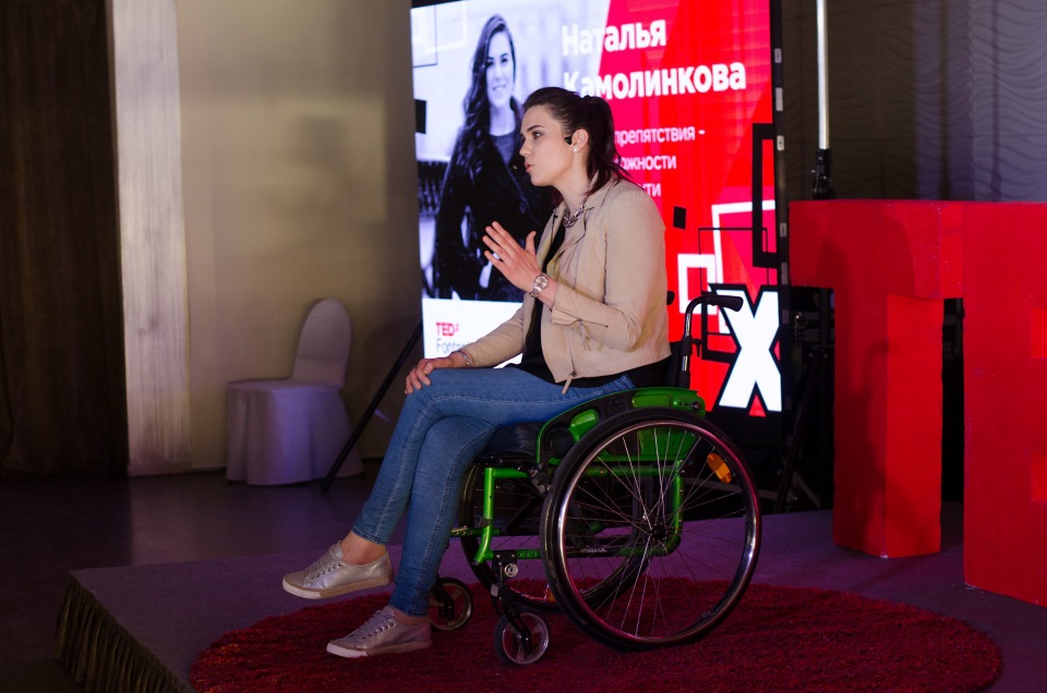Наталья Камолинкова:
«В «Гинзе» мне отказали в пандусе для инвалидов,
потому что он может не вписаться в дизайн интерьера»