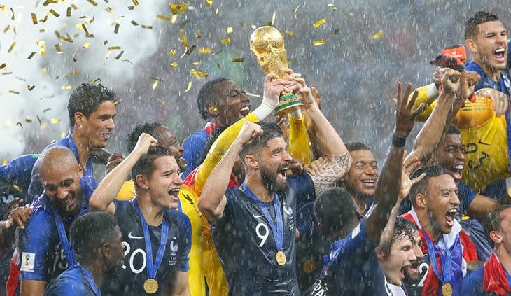Сборная Франции – двукратный чемпион мира!